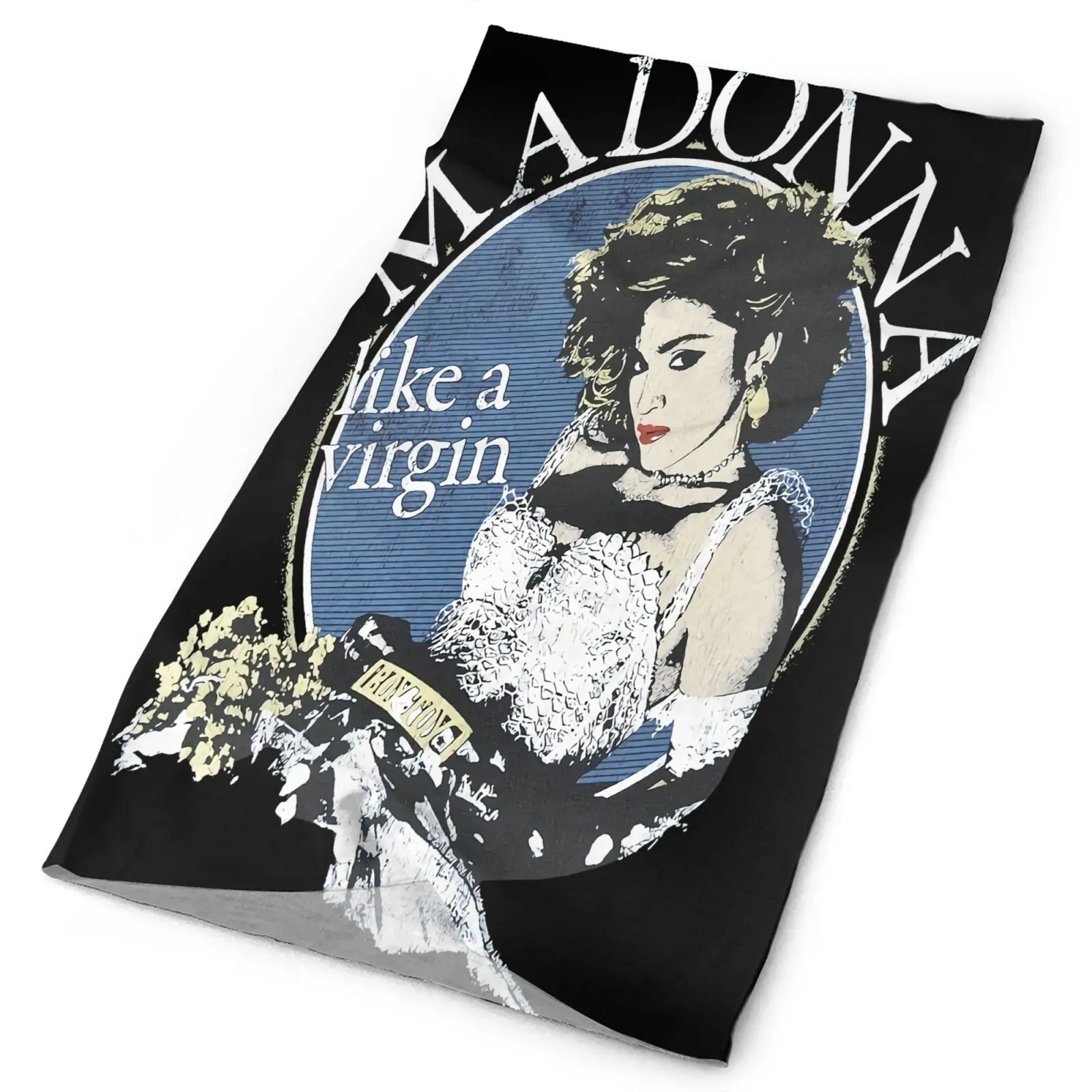 

Madonna Like A Virgin Official Men's Bandana Kaffiyeh Mask Ski Facemask Snowboard Accessories Buff Mask Mask Ski Men's Bandana