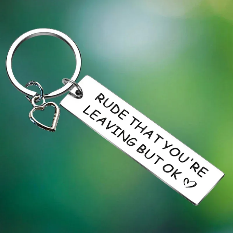 Забавные коллеги хорошие подарки брелок для ключей подвеска коллег выхода на