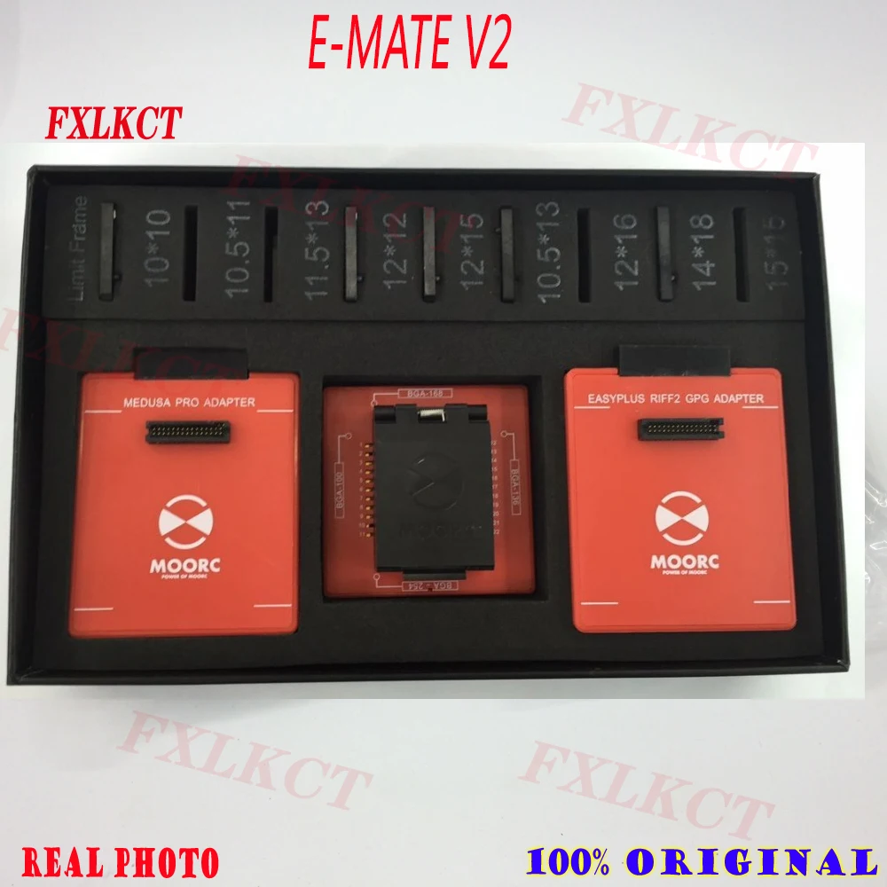 Фото Gsmjustoncct E-MATE V2 emate box / emate 13 в 1 / emate v2 version Emate box pro, простое обновление розетки 13 в 1, поддержка BGA100 №1