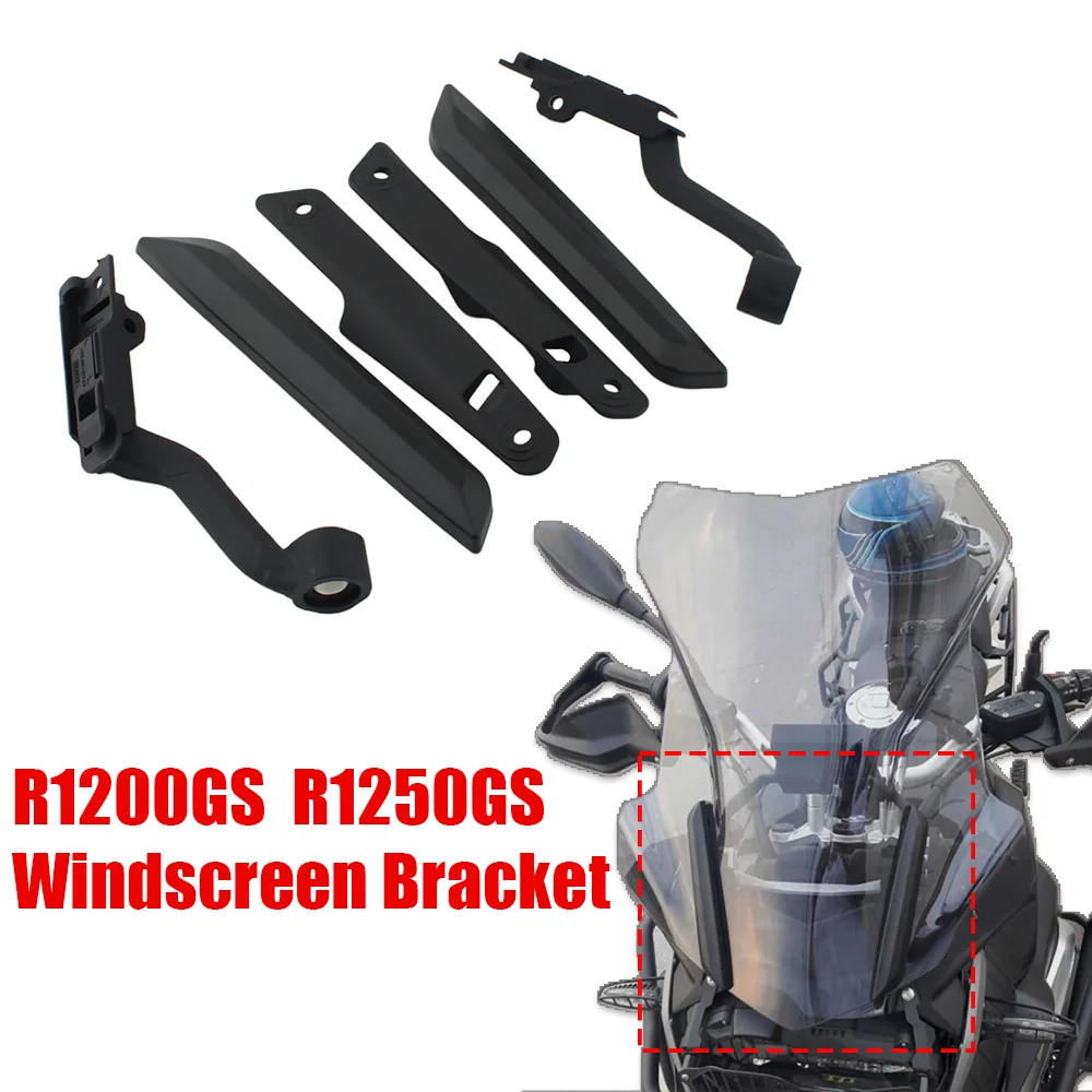 

R1200GS LC Adventure кронштейн для лобового стекла, накладка на лобовое стекло, регулируемый подъемный держатель для BMW R1250GS/ADV LC 2018-2023