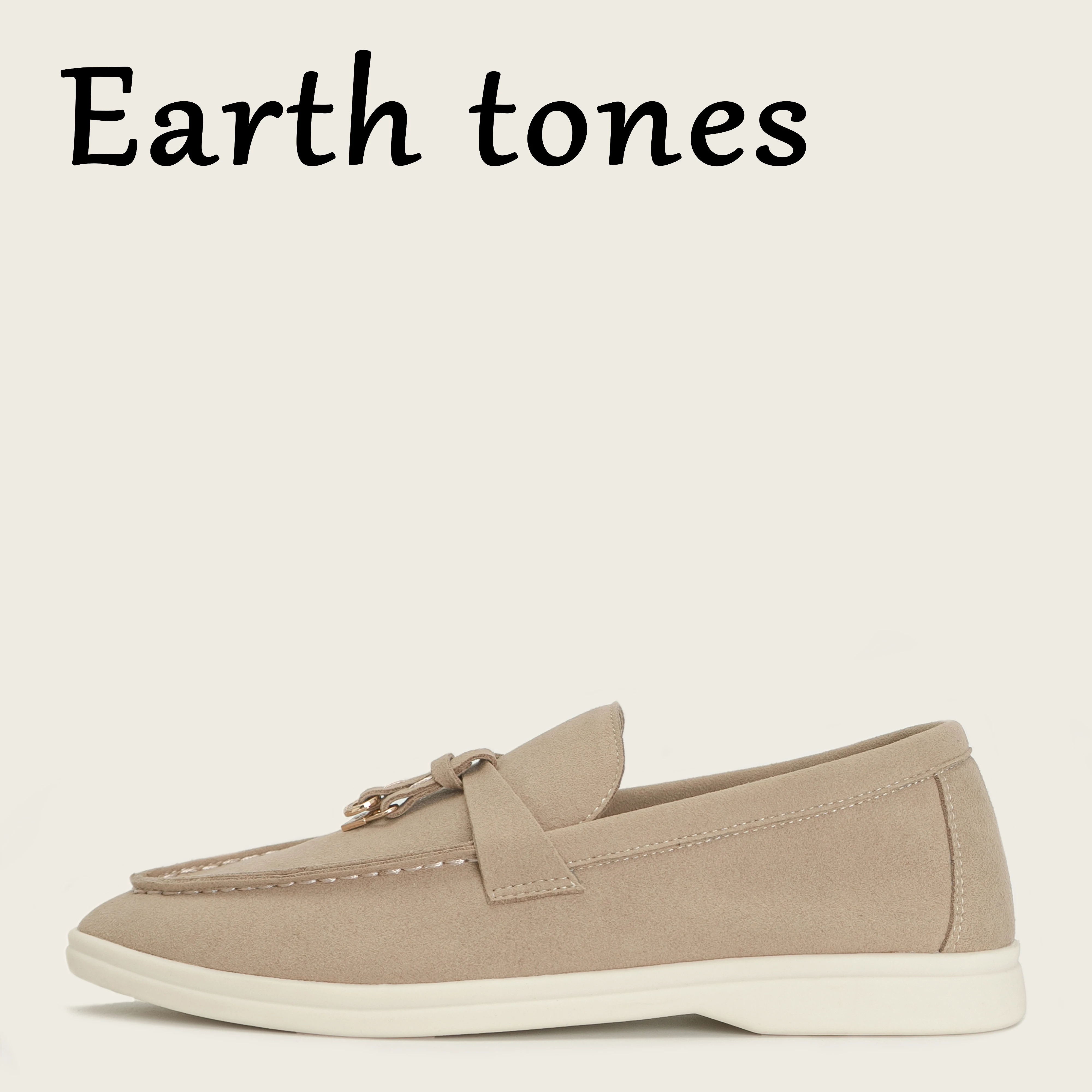 Women Loafers Big Size 33-45 Summer Moccasins Tassel Metal Lock Slip On Causal Mules Female Slip-On Flat Shoes Leather