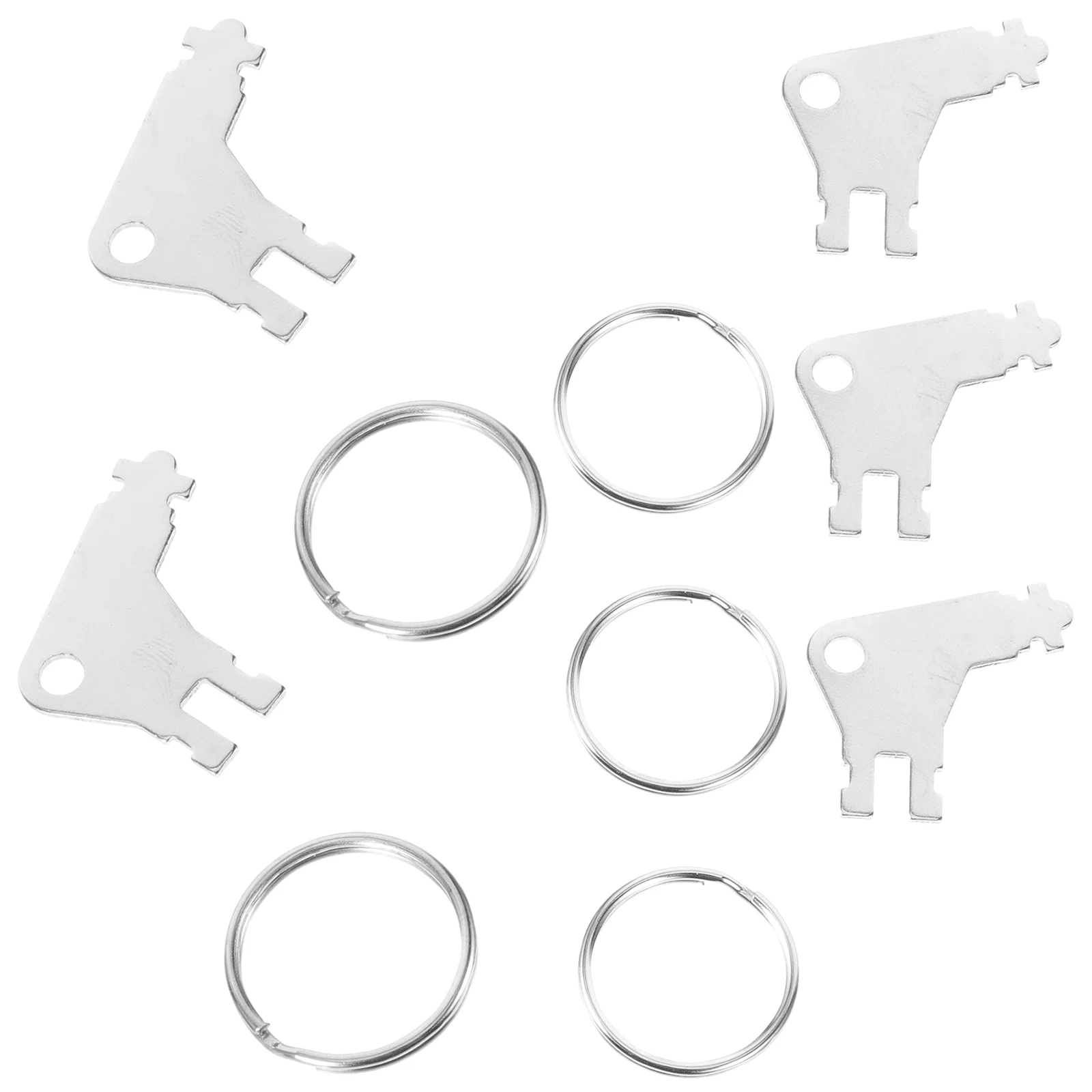 

5 Pcs Paper Towels Dispenser Key Commercial Toilet Universal Metal Keys Replacement Auto