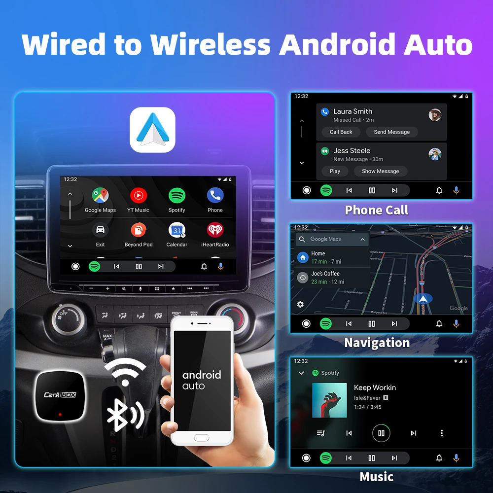 Аксессуары для мини-автомобилей CarAiBOX оригинальный проводной адаптер Carplay или