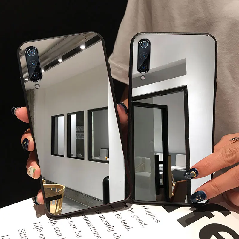 Mirror Diamond Case for Xiaomi Redmi Note 8 8T 7 6 5 Pro Redmi K30 K20 8A 7 7A 6 6A Mi 10 9 9T 8 SE Lite Soft Silicone Cover