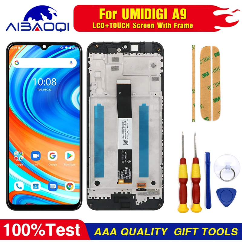 Новый ЖК-дисплей UMIDIGI A7S + дигитайзер сенсорного экрана протестированный ЖК-экран