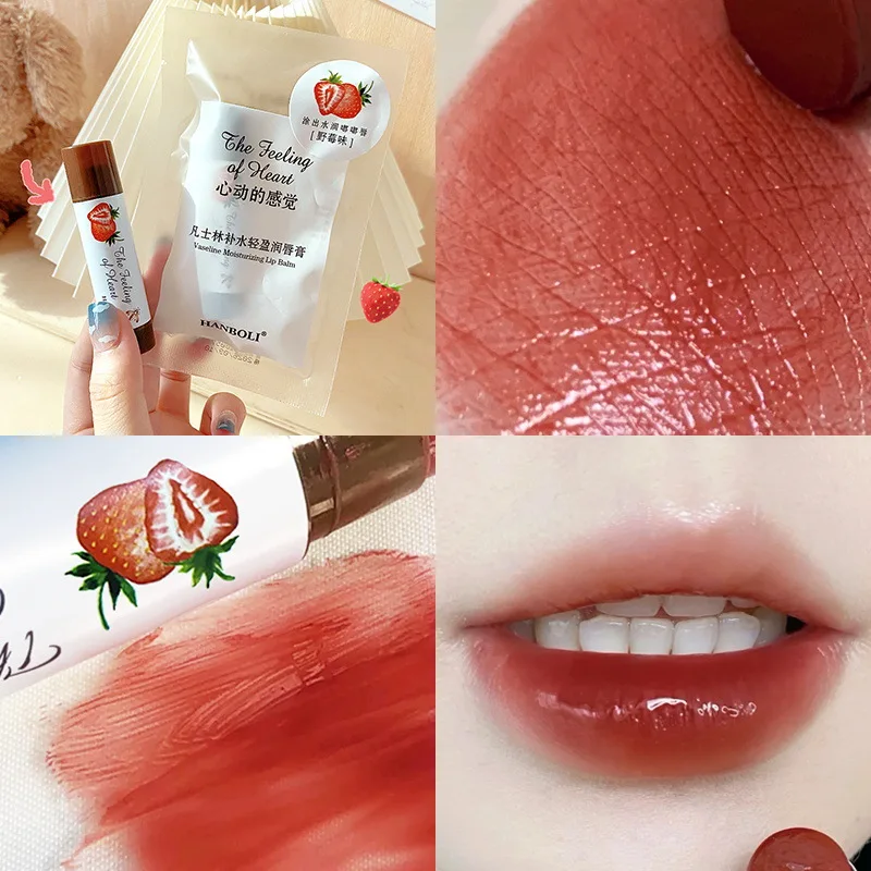 

Jelly Colored Lip Balm Moisturizing Clear Lip Primer Lipstick Anti-drying Hydration Tender Lip Care Lip Gloss Tint Cosmetics