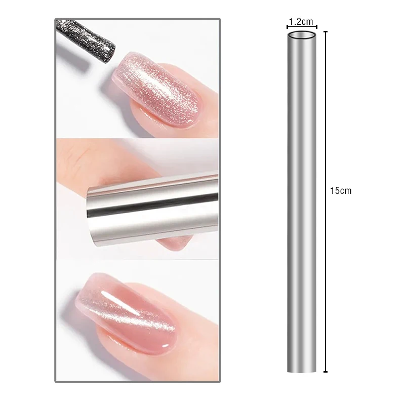 1 шт. двухсторонняя магнитная палочка для дизайна ногтей кошачий глаз