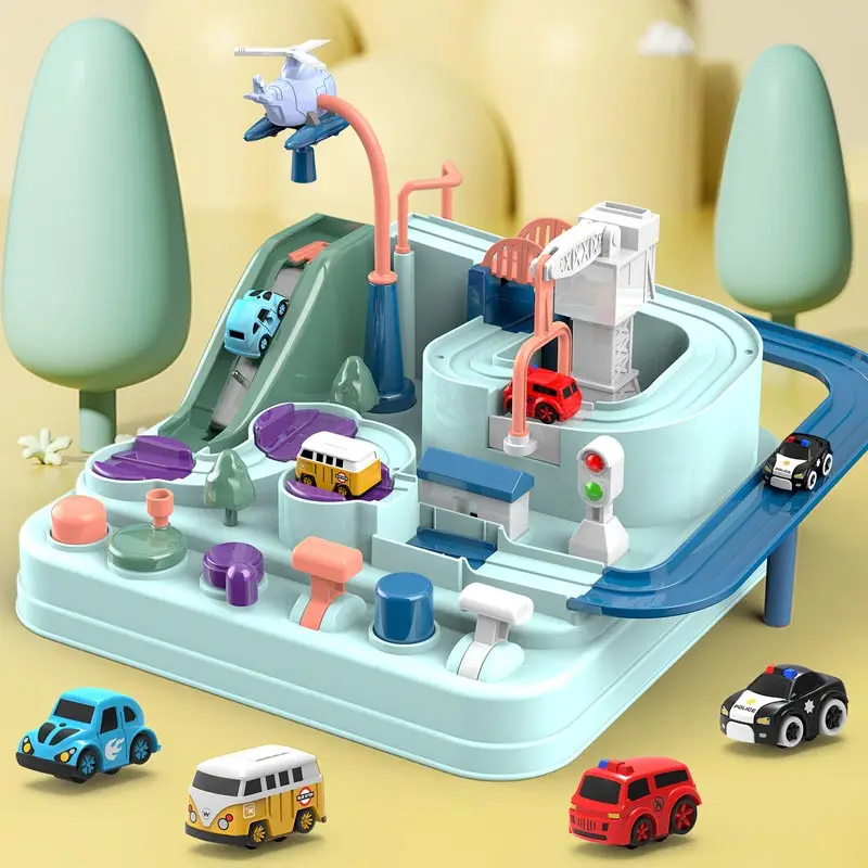 

Children's Toy Train Inertial Pulley Rail Car Plastic Enlightenment Intelligence Emotional Development Toy Boy Girl Gifts