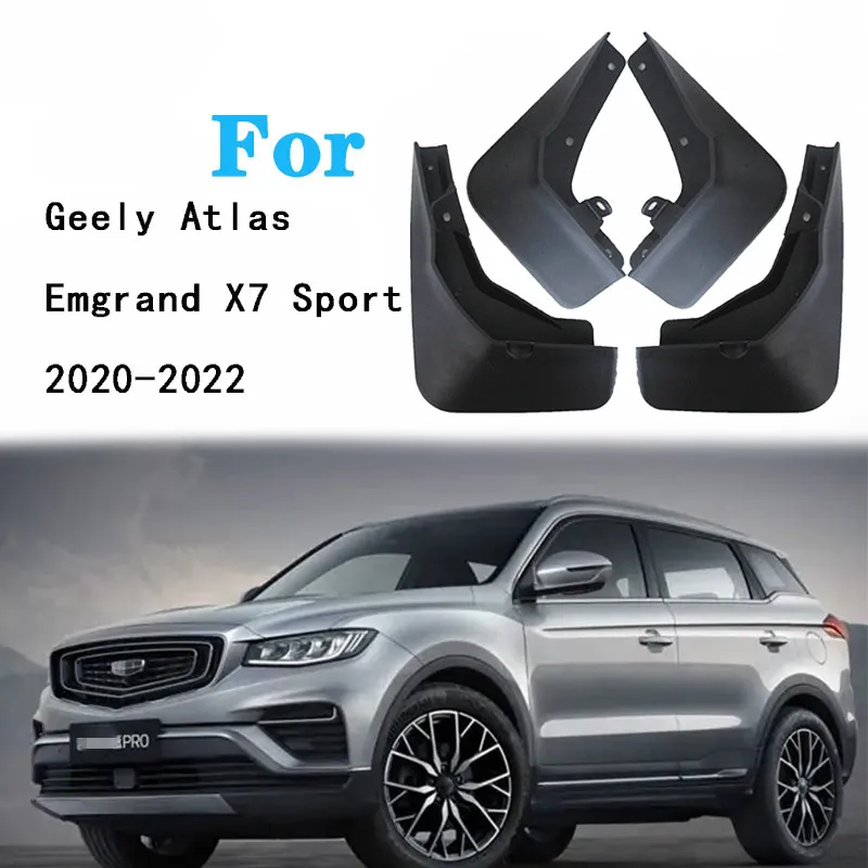

Брызговики для Geely Atlas Emgrand X7 Sport Azkarra Proton X70 NL-3 2020 на брызговиках