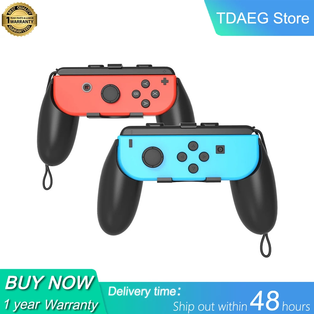 

For Nintendo Switch Accessories Racing Steering Wheel Handle Grips Joycon Caps for Nintendo Switch NS Gamepad Portable Non-slip