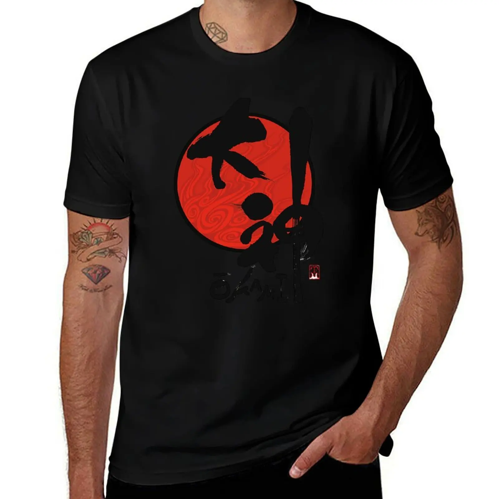 Фото Футболка Okami Logo Premium для бега с коротким рукавом №1