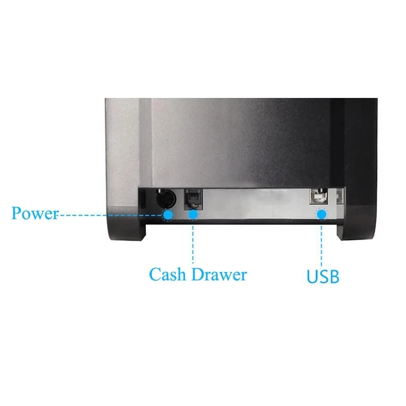 Принтер Xprinter 20 мм-80 мм принтер для термопечати этикеток со штрих-кодом Bluetooth 365B 370B