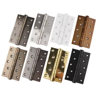Brand New 3PCS 5Inches Stainless Steel Heavy Duty Door Hinges Thickened Ball Bearing Silent Furniture Door Hinges 8 Colors