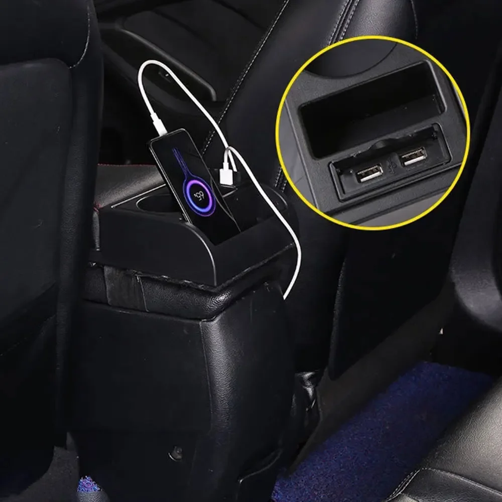 1 шт. автомобильный подлокотник с держателем для чашки