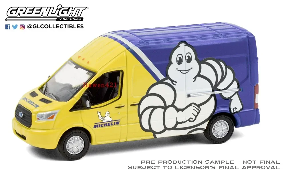 Фото 1: 64 2019, Ford Transit High Roof — шины Michelin, расширенная коллекционная модель автомобиля №3