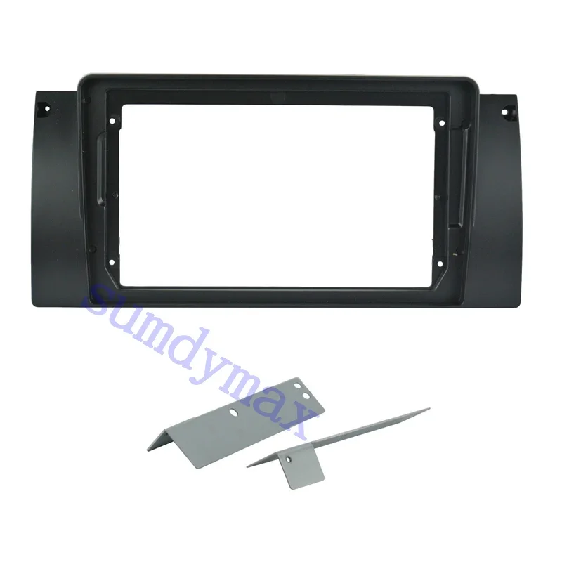 9inch 2 Din Car Radio Fascia Frame For BMW E39 E53 X5 5 Series E38 big screen android frame