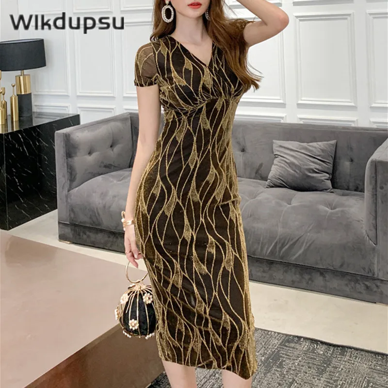 

Женские Модные платья с запахом на бедрах, платье в иностранном стиле с коротким рукавом, сексуальная женская одежда, женская одежда, новая ...