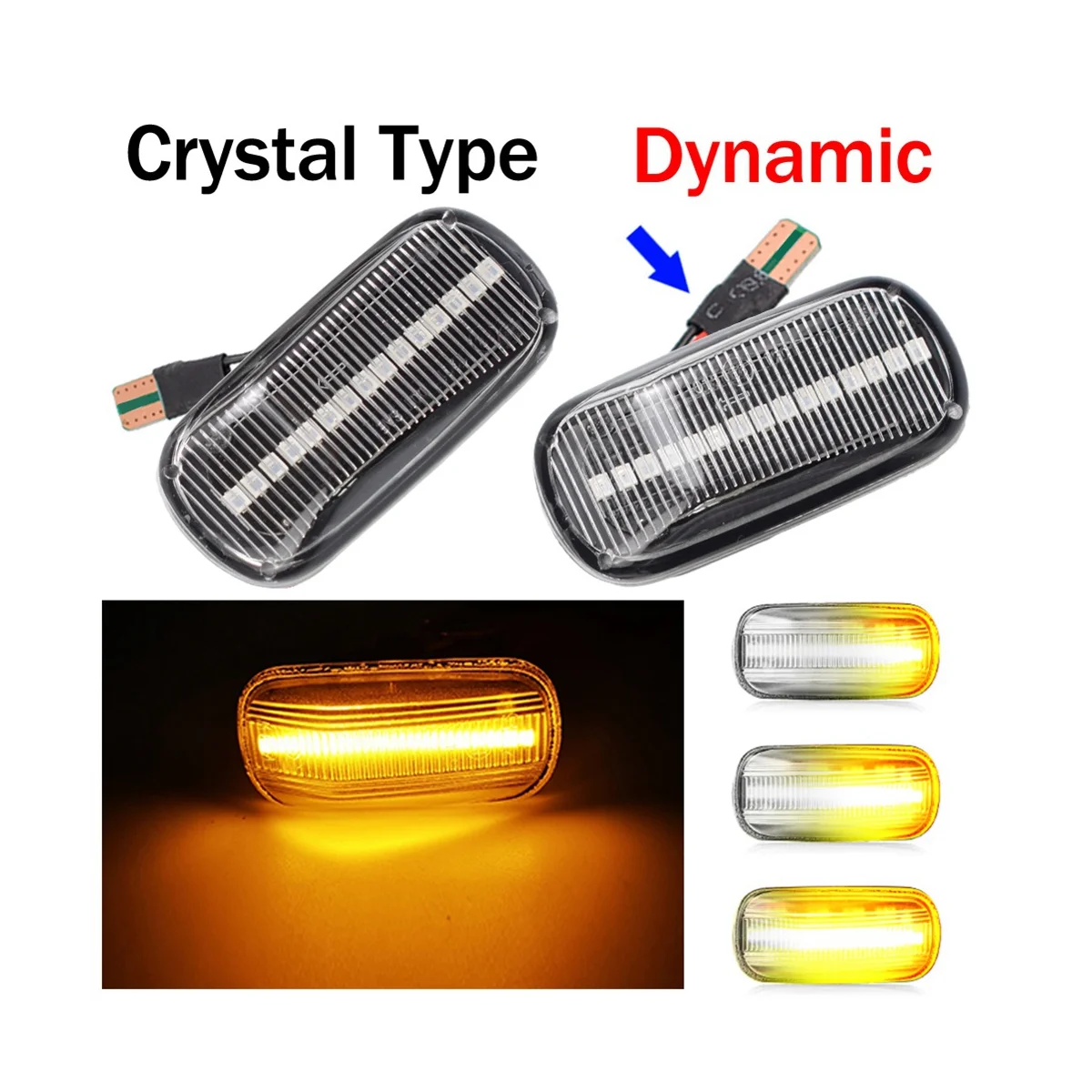 Боковой фонарь сигнал поворота авто для Accord -V Fit Jazz