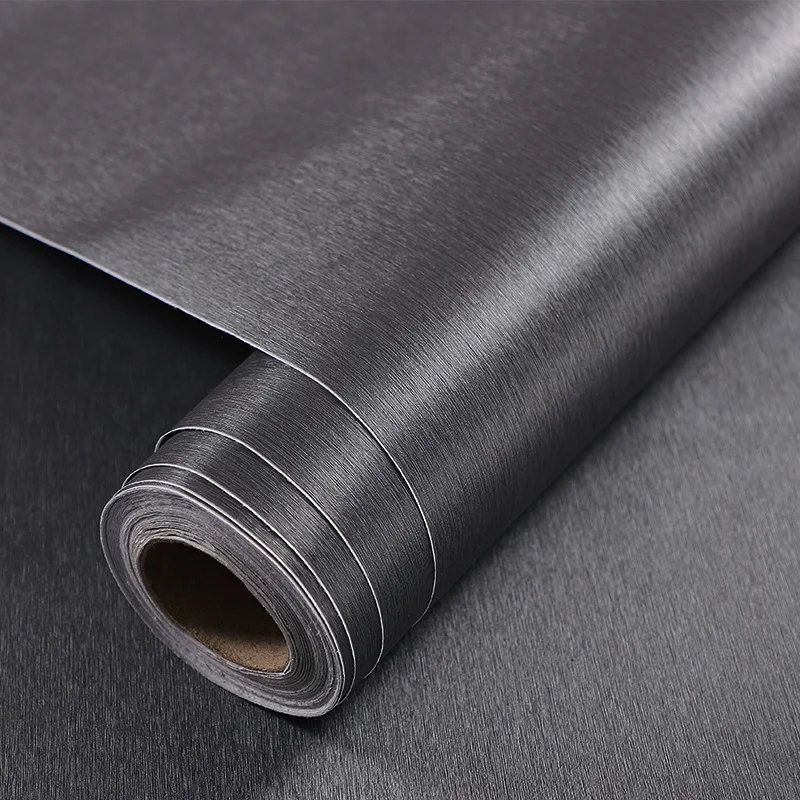 

Increasing drawing stick adhesive metal grey sticker paster renovation waterproof refrigerator air conditioning matte stainles