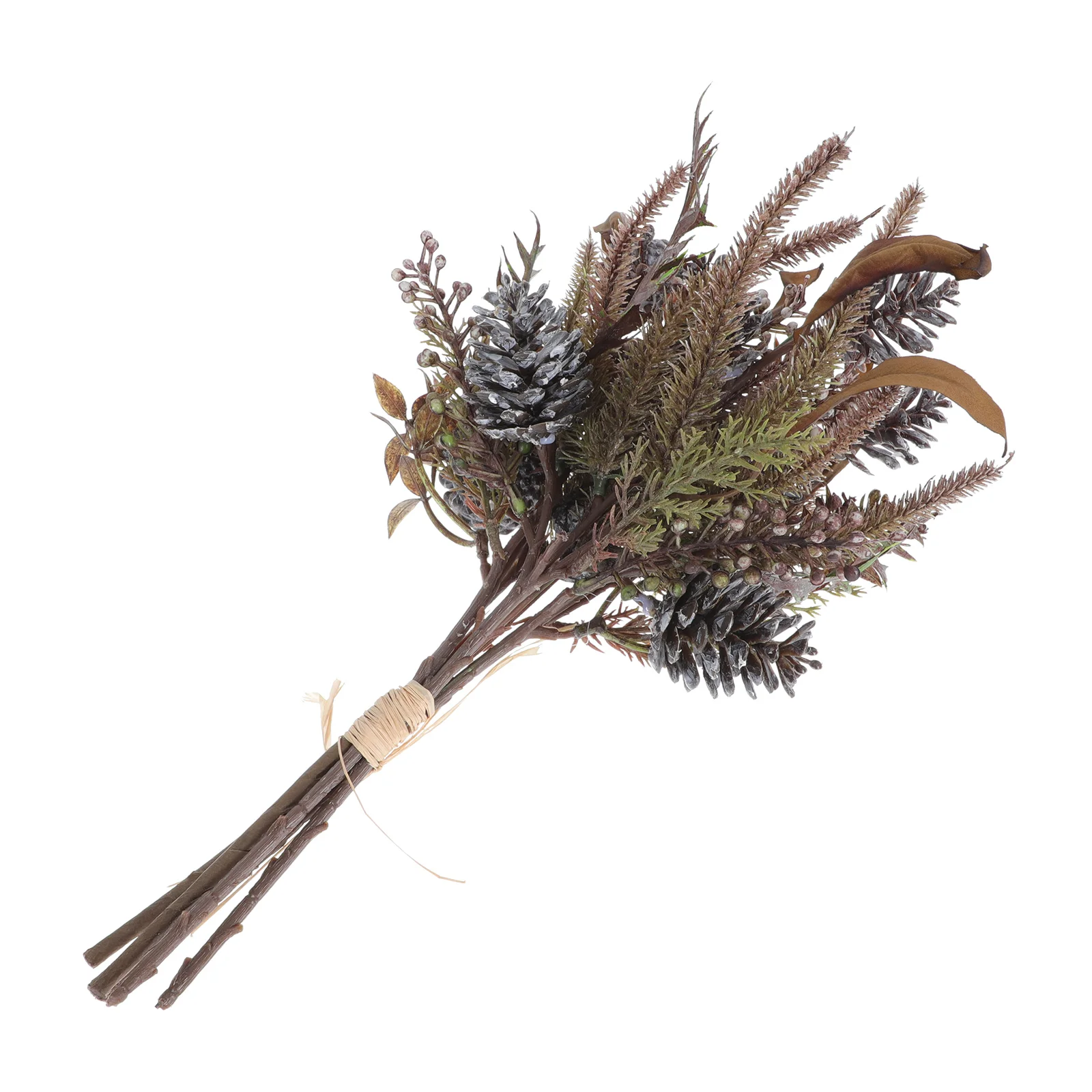 

1Pc Pine Branch Bouquet Xmas Branch Xmas Berry Decor Xmas Party Decor for DIY Xmas Decor