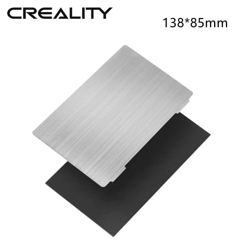 CREALITY-piezas de impresora 3D Original, kit de placa de acero Flexible magnética de resina LCD para impresora LCD LD002H, 138x85mm, LD-002H