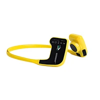 ipx8 waterproof swimming teaching coach fm walkie talkie boat neckband sports wireless bone conduction earphone