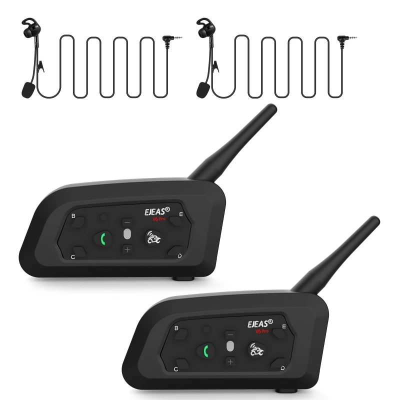 

Motorbike Intercom Headset Interphone Perfect for Motorcycling Skiing Climbing