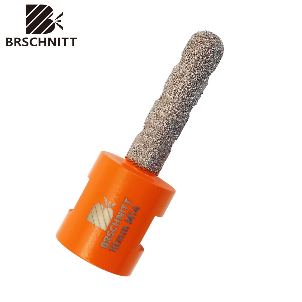 

BRSCHNITT M14 1pc/2pcs Dia 10mm Diamond Milling Bits Enlanging For Ceramic Marble Granite Porcelain Tile Round Bevel Hole Saw