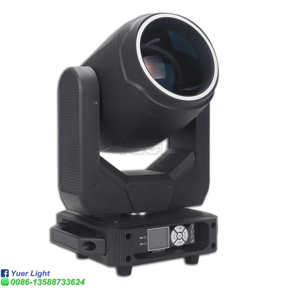 4 шт./лот Beam PRO 200 Вт светодиодное освещение с подвижной головкой и кольцо мороз для