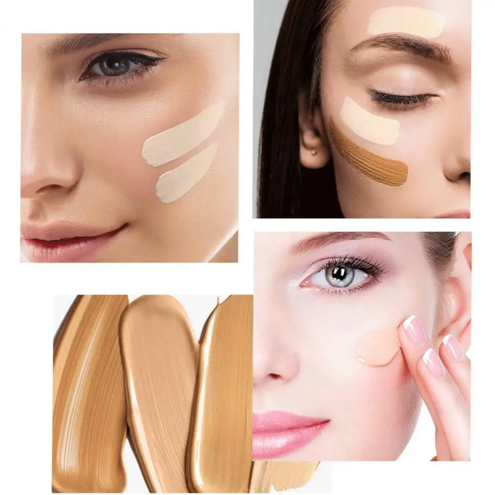 

30g Practical Foundation Moist Whitening Milk Concealer Foundation Cream Waterproof Conceal Face Blemish