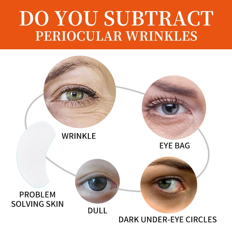 Коллагеновая растворимая маска для зоны глаз витаминные патчи Гиалуроновая