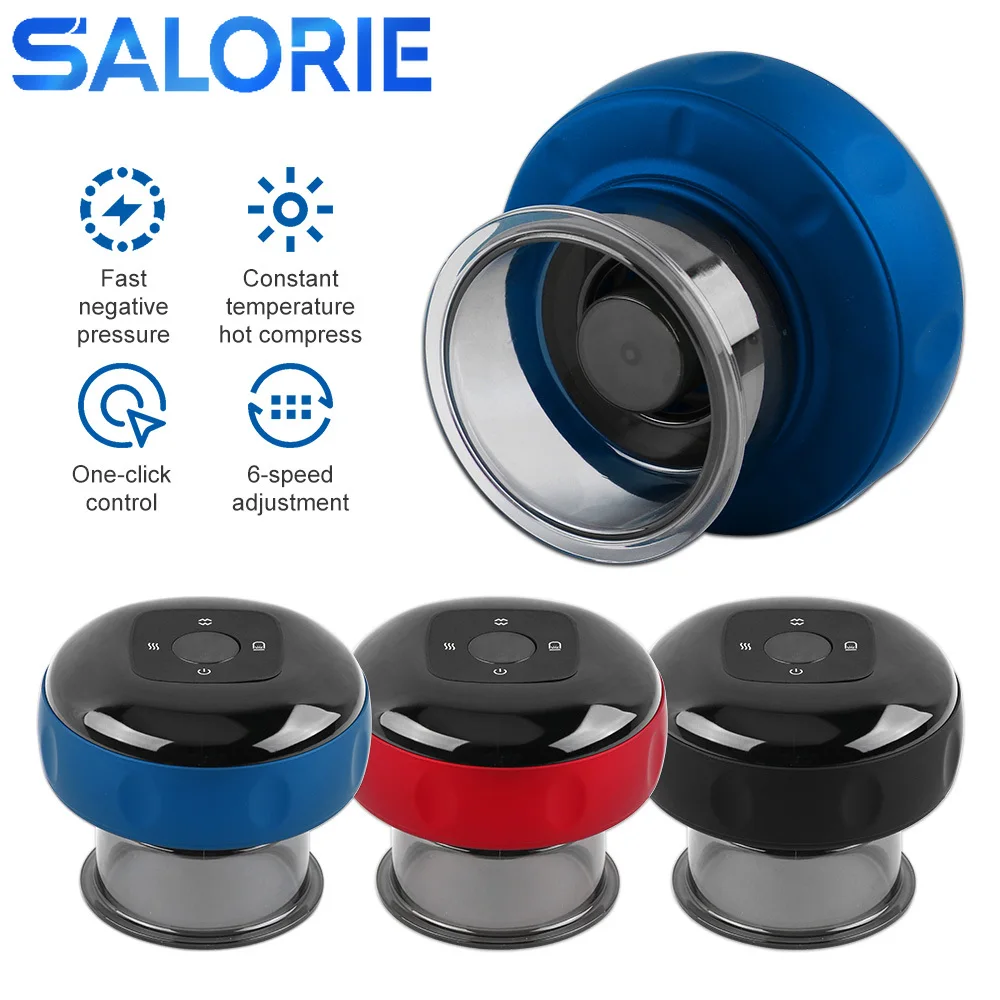 

Cupping Device Professional Suction Cups Vacuum Cans Massage Back Neck Foot Body Electric Massager Hijama Losing Weight Devices