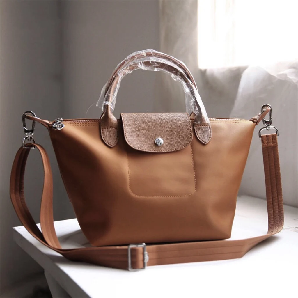 Handbags Women Bags Designer Messenger Bags Bucket Genuine Leather Nylon Shoulder Bag  Hobos Crossbody Bags Purses Bolsas Tote