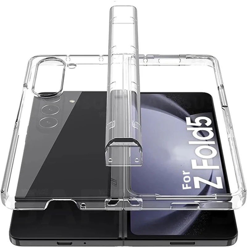 Твердый складной чехол из поликарбоната с полной защитой петель для Samsung Galaxy Z Fold 6