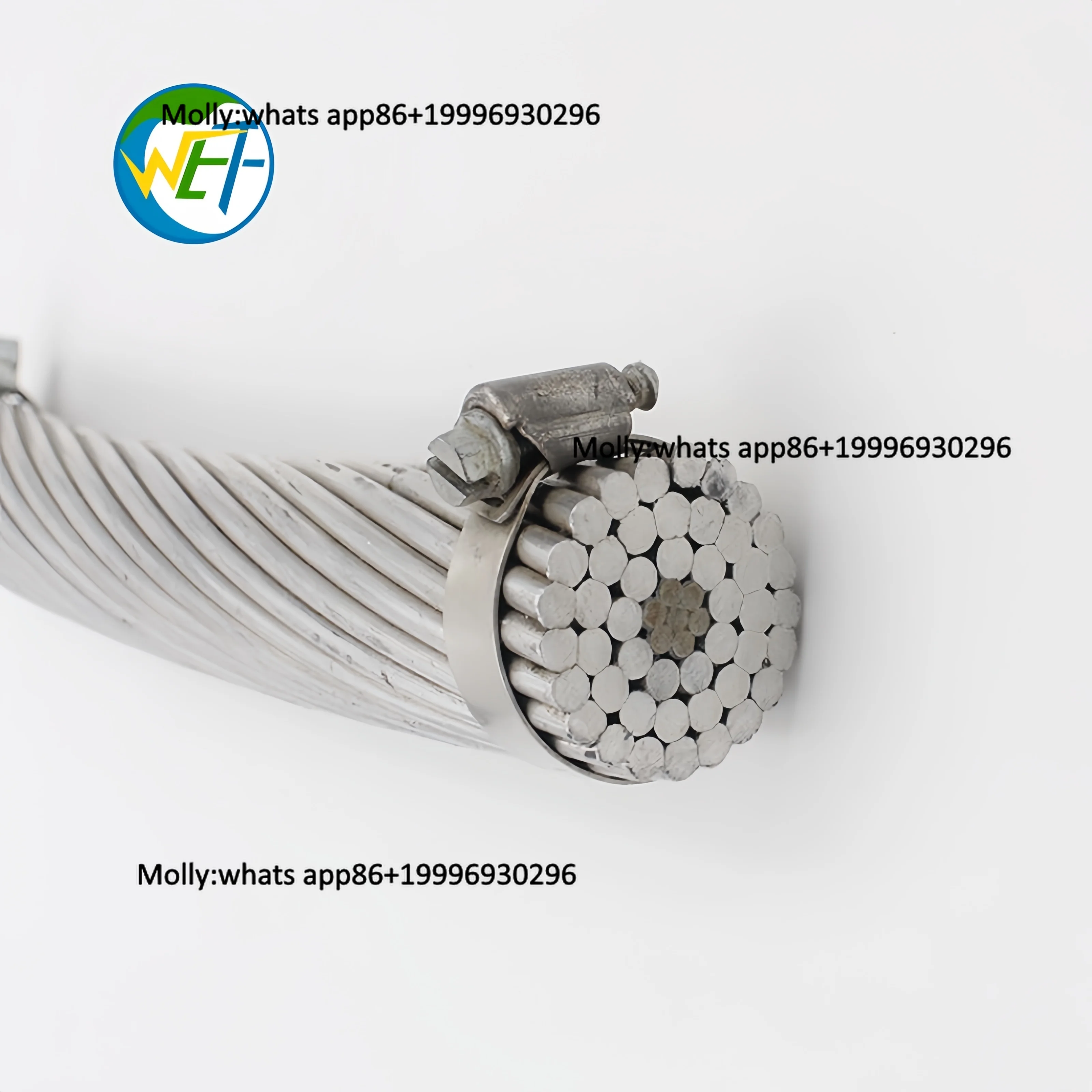 Фото ACSR AAAC AAC ASTM AWG IEEE Стандартный алюминиевый проводник\Алюминиевый проводник\Цельноалюминиевый кабель\Проводник из цельноалюминиевого сплава №1