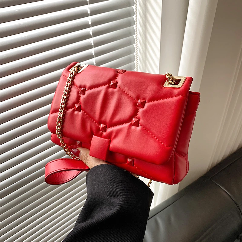 Crossbody Luxury Bags For Women 2023 Fashion Top Quality Long Gold Chain Shoulder Bags Designer Luxury Bags Purses And Handbags