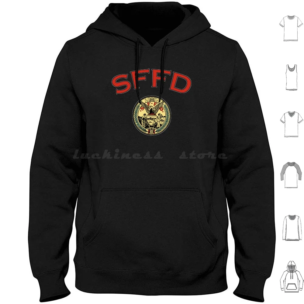 

Sffd San Francisco Fire Department Seal Hoodies Long Sleeve Enigmaticone Sffd Sf San Francisco Seal Firefighter Fire