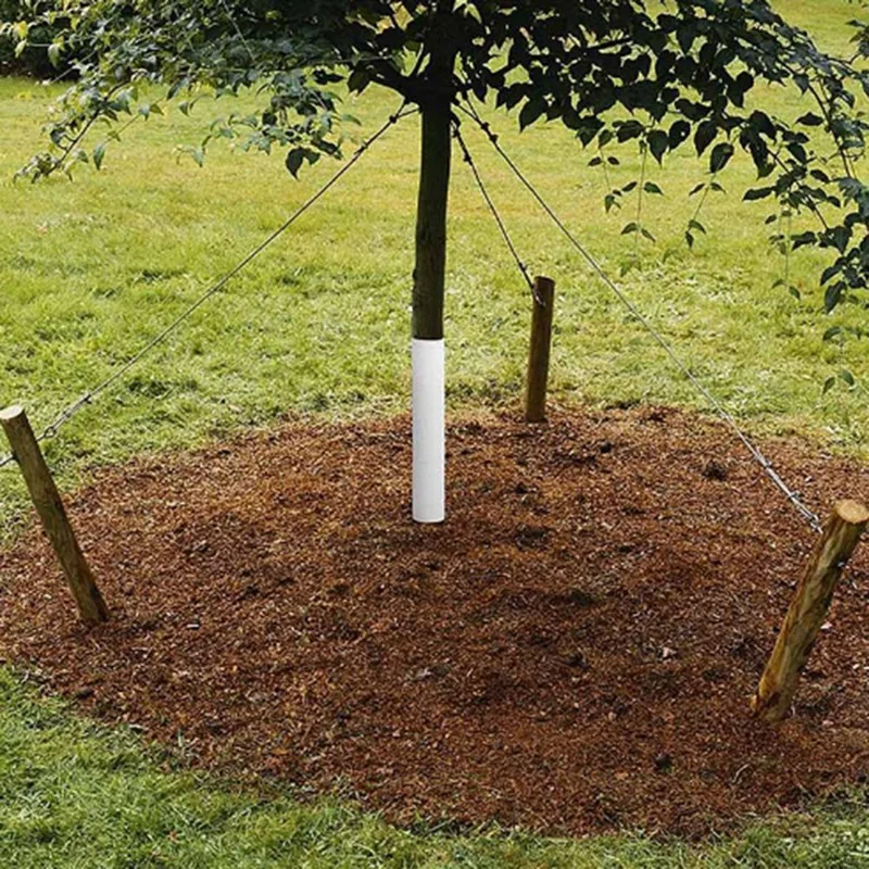 20 шт. прочные гофрированные защитные накладки на ствол дерева