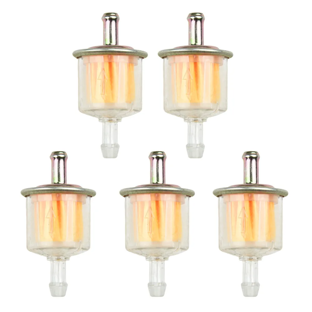 

Accessory Fuel Filter Parts 5pc Inline Gas Fuel Line Motorcycle RV\\'s Replacement Trucks Universal 5/16\\\" Durable