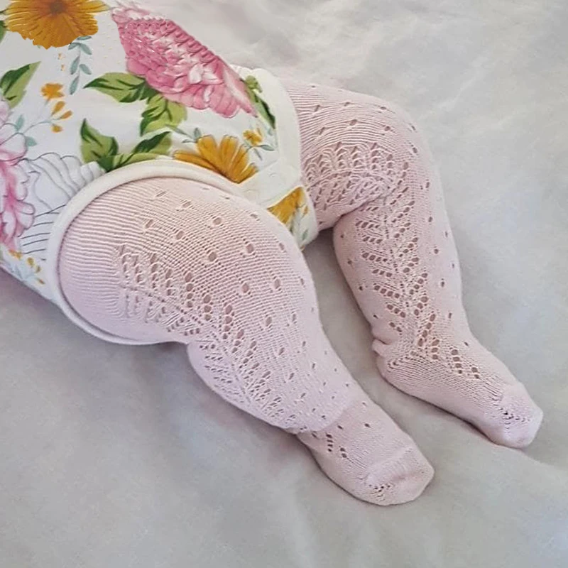 

2022 Baby Stockings Spanish Style Vintage Bebe Tights for Baby Girls Clothing