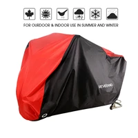 190t motorcycle waterproof cover outdoor uv sun protector scooter all season bike rain dust proof covers red m l xl xxl xxxl