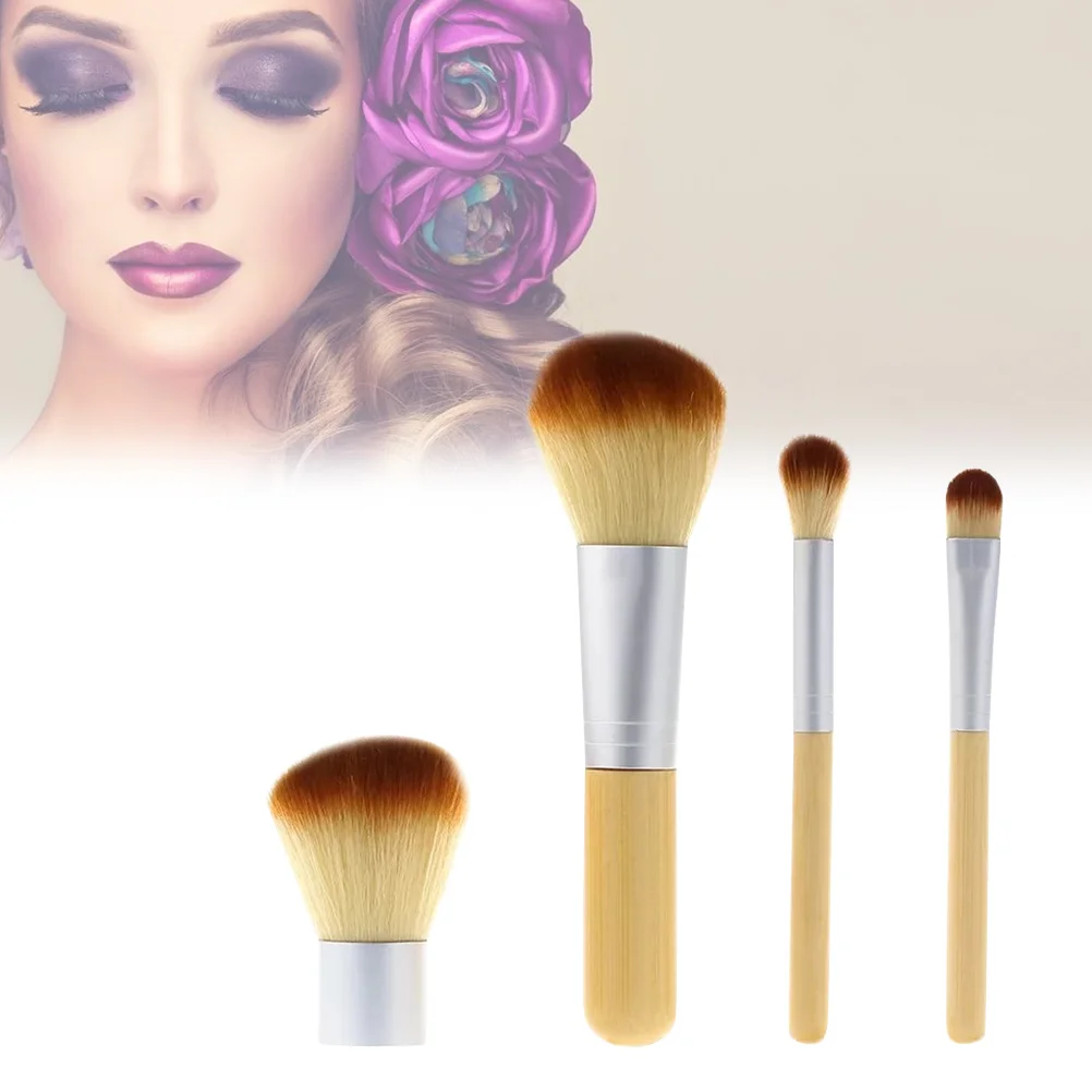 

Brush Makeup Brushes Set Powder Kit Face Blushwooden Blending Concealer Handle Wood Tools Beauty Eyeshadow Eyeliner Buffing