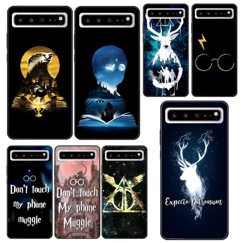 

Potters Ring Wand Harries Phone Case for Samsung A01 A10 A11 A12 A20 S E A21 A30 S A31 A32 A40 A41 A42 A70 A71 Funda Shell Cover
