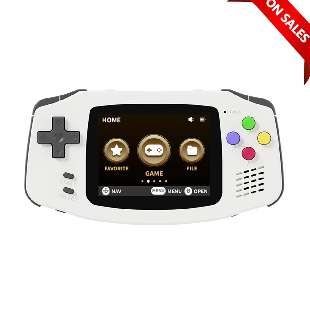 

A30 Retro Handheld Video Game Console IPS Screen Built-In 4000+ Games 2.8 inch Portable Handheld Game Players for GB / GBA