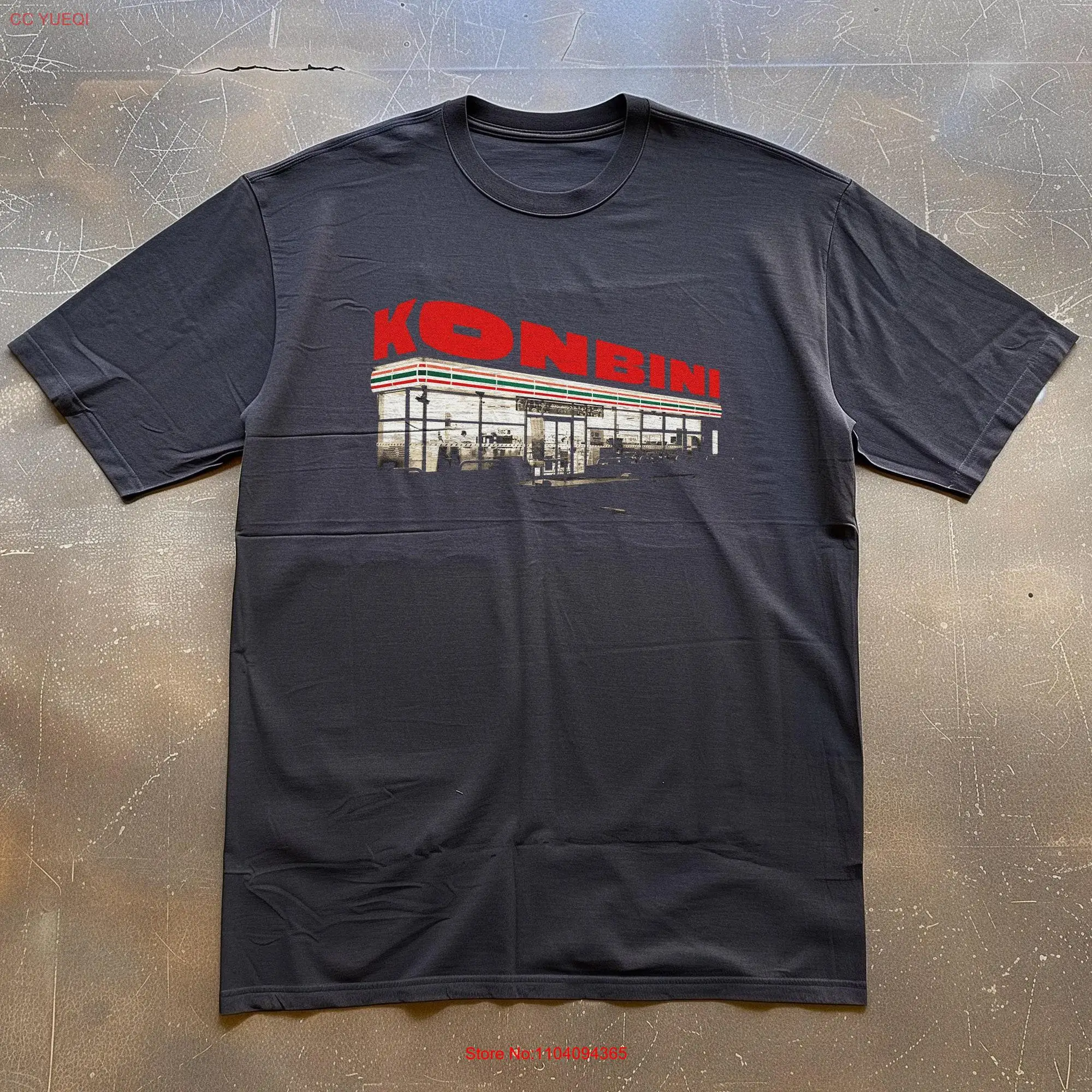 Konbini футболка Conbini с длинным или коротким рукавом