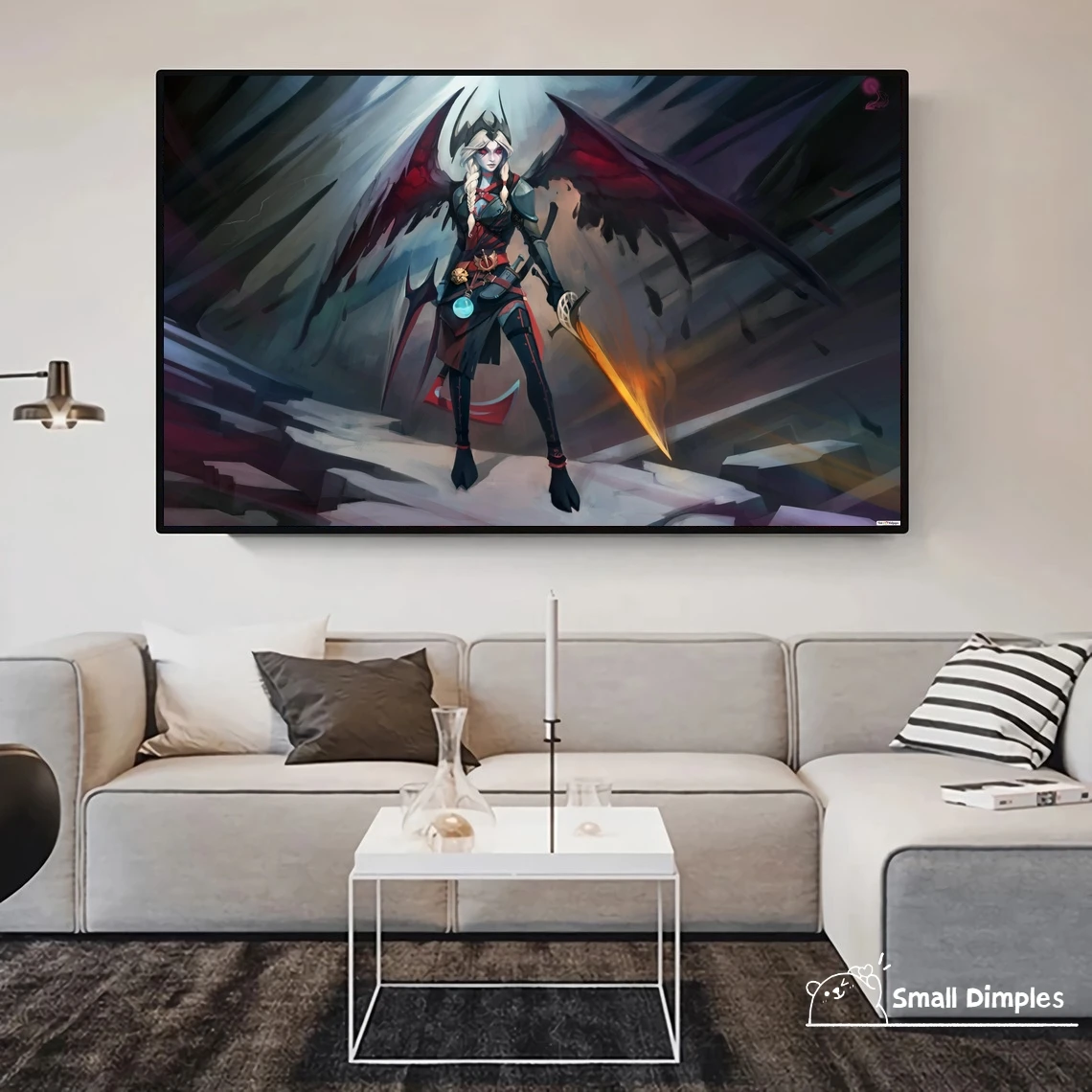 Dota 2 Game Poster Canvas Art Print Home Decoration Wall Painting ( No Frame )