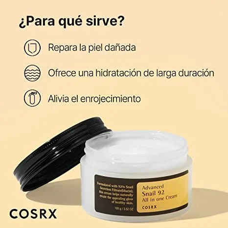 COSRX Snail Mucin 92% восстанавливающий крем 100г