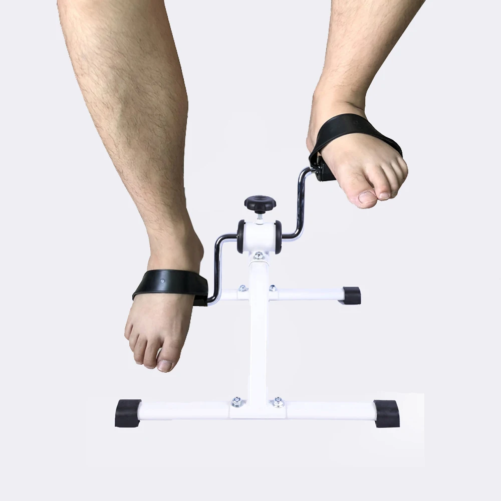 

Super Quality Small Home Office Desk Training Workout for Elderly Adjustable Resistance Mini Cycle Pedal Exercise Bike