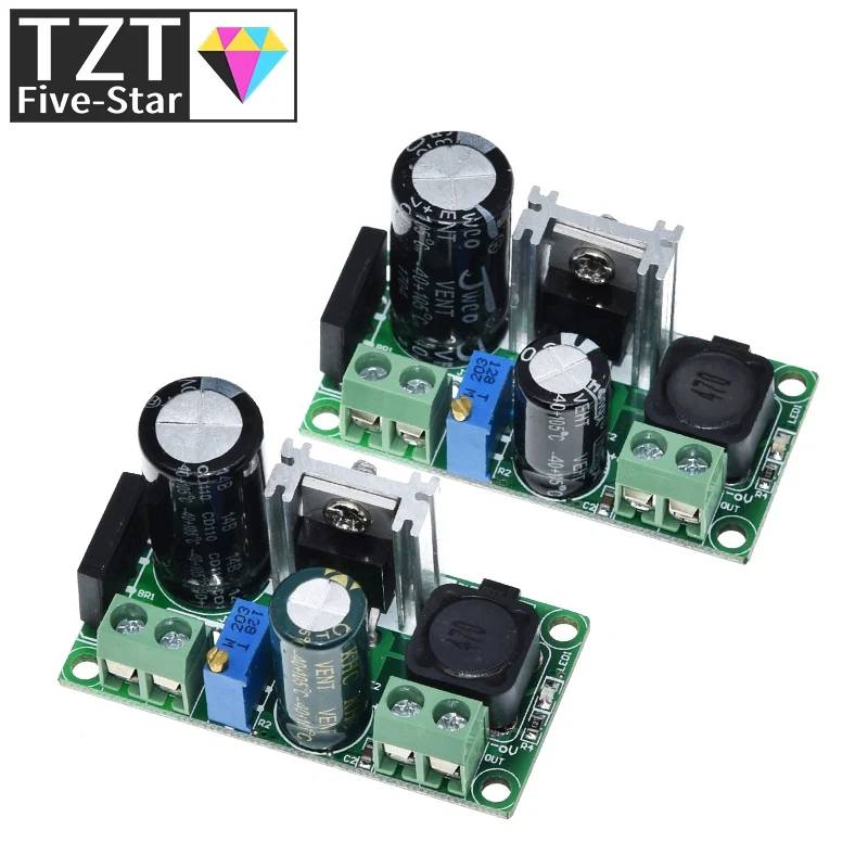 TZT LM2596T LM2596HV Регулируемый понижающий модуль питания постоянного тока 3 А 5 В-50 В