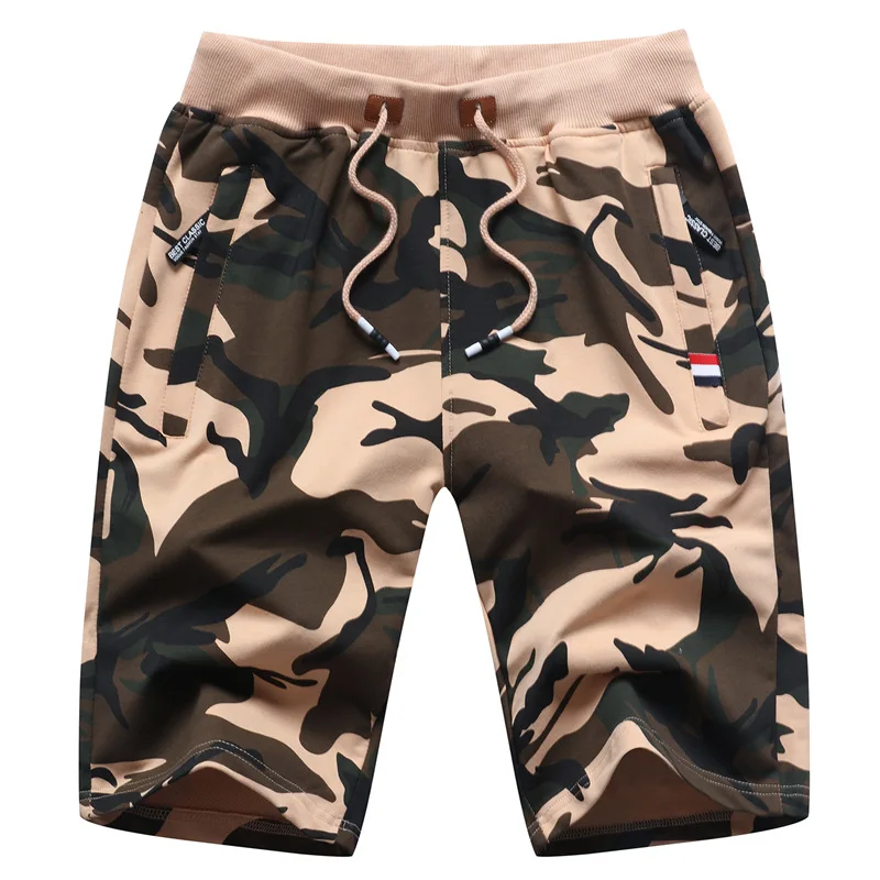 

Summer New Men's Casual Camouflage Shorts Youth Fashion Sports Short Pants Large Size Shorts Men
